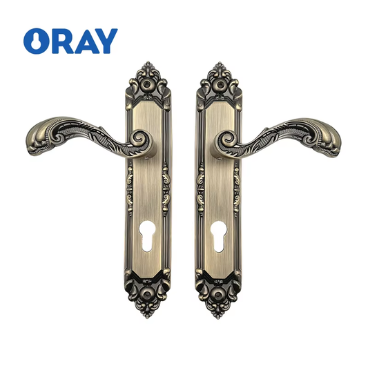 Technology Wholesale Price Hotel Locks Knurled Indoor with for Handles Home Wooden Door Lock and Handle - Oray Hardware