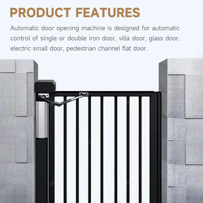 Upgrade Your Garage with the Smart Automatic Swing Sliding Gate Door Opener and Electric Door Closer – Effortless Convenience at Your Fingertips! - DoorLockMaster