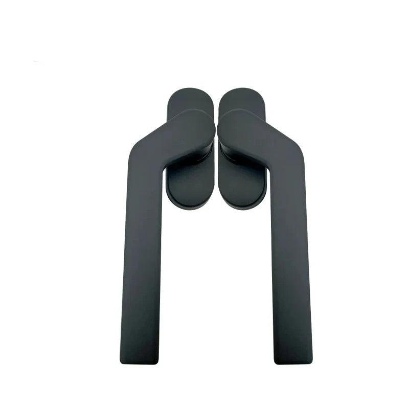 Aluminum Windows And Doors Upvc Hidden Holding Window Handles Aluminum Alloy Casement Window Handle - DoorLockMaster