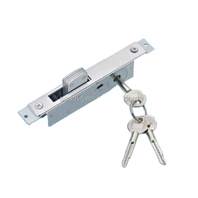 Hot Sale European Hotel Glass Door Lock with 3 Keys Zinc Alloy Aluminum Mortise Door Premium Quality - Oray Hardware