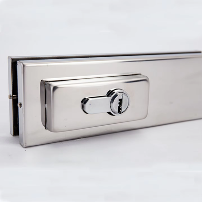 Modern 2025 Sale Aluminum Alloy Swing Panel Stainless Steel Frameless Glass Hardware Door Clamp Patch Fitting Lock Center Lock - Oray Hardware