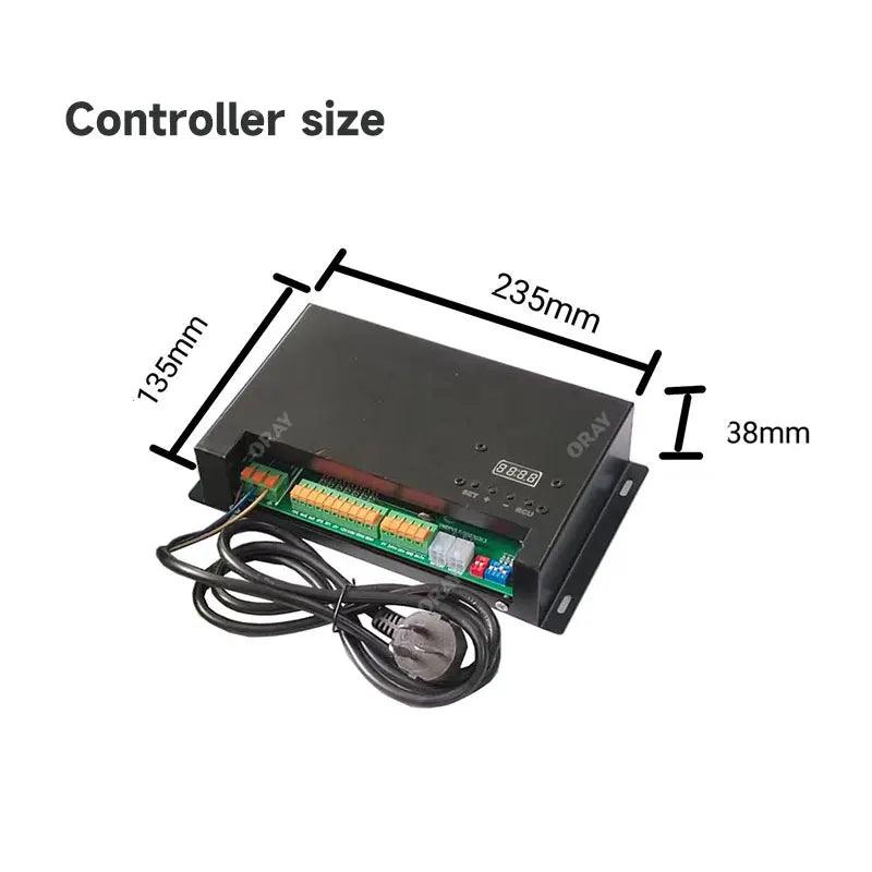 Waterproof Automatic Swing Door Opener - 180 Degree Two-Ways Operator - Floor Spring Door Closer for Underground Use - DoorLockMaster