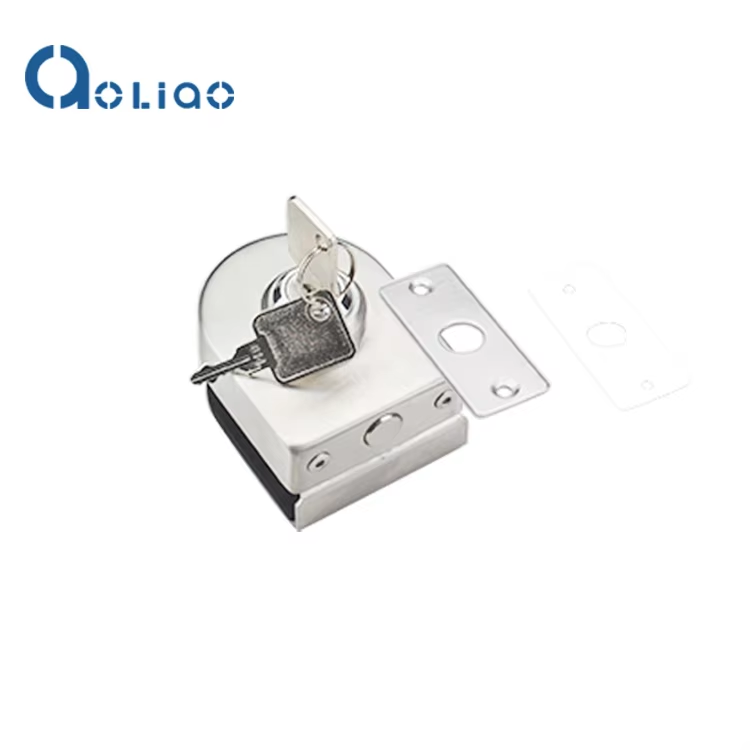 2025 Chinese Manufacture Glass Door Hardware Frameless Glass Key Door Cylinder Lock Sliding Door Lock - Oray Hardware