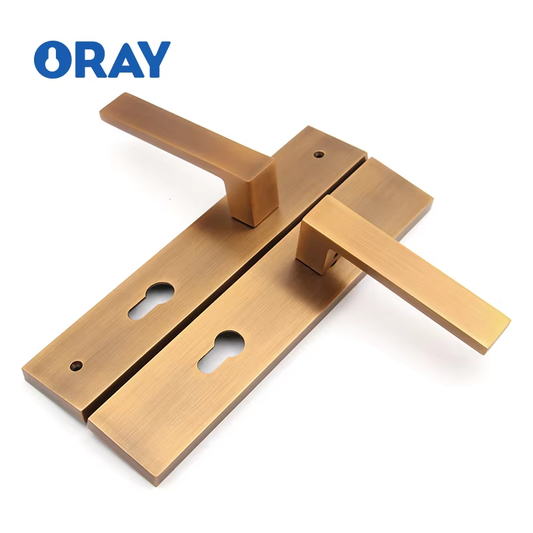 Factory Price Manufacturer Supplier Small Door Knob with Lock Gold Safety Door Gate Locks - Oray Hardware