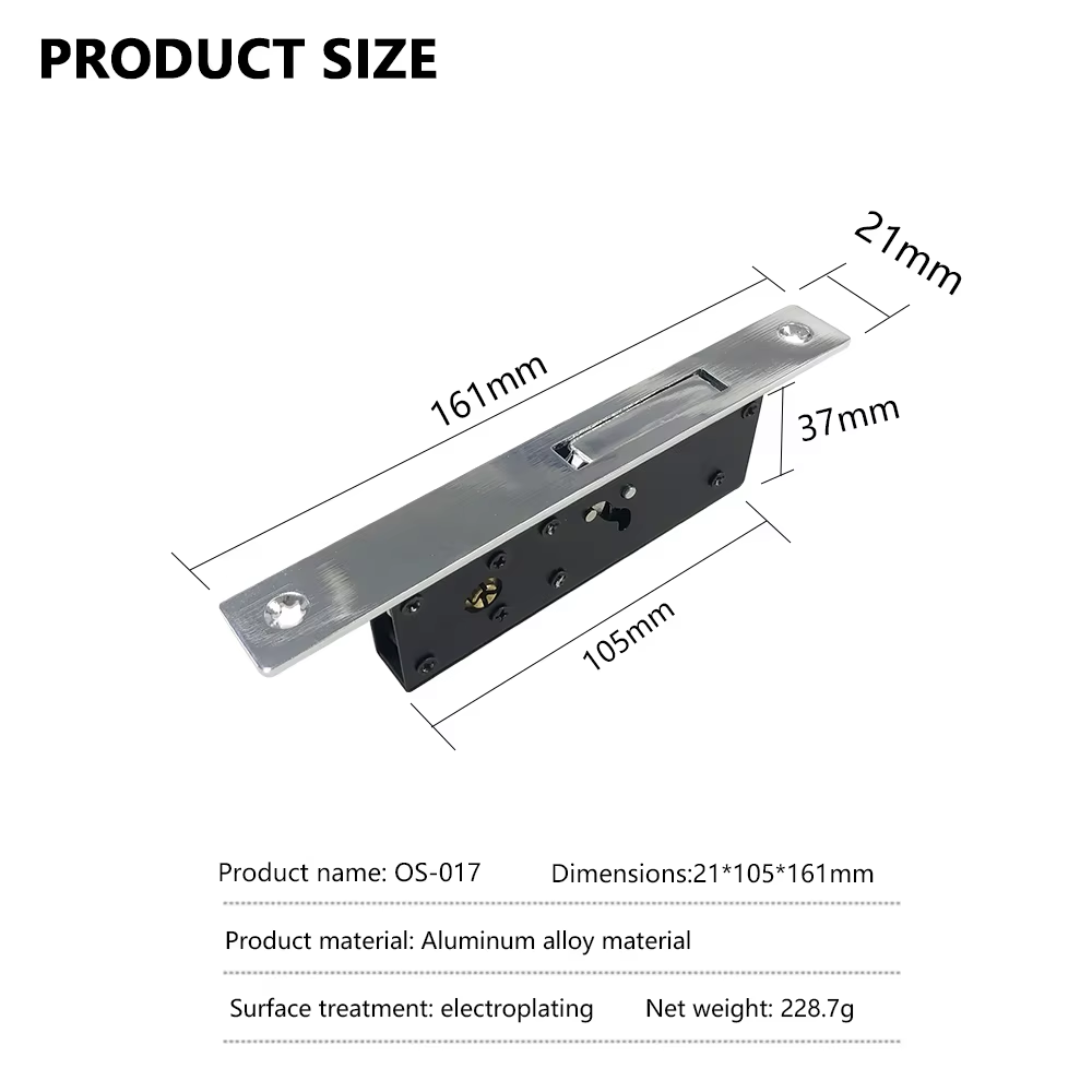 Italian Cerradura De Puerta De Aluminio OriginaL 90 120mm Mini Cylinder One Side Ss304 Mortise Deadbolt Union Door Locks - Oray Hardware