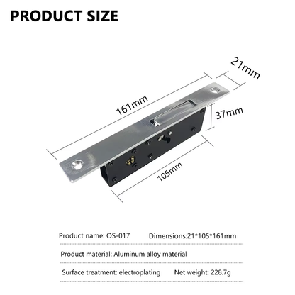 Italian Cerradura De Puerta De Aluminio OriginaL 90 120mm Mini Cylinder One Side Ss304 Mortise Deadbolt Union Door Locks - Oray Hardware