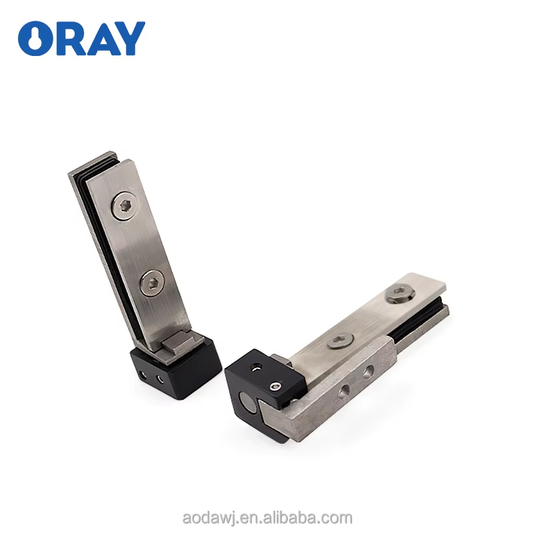 Stainless Steel Flexible Glass Door Hinges Thickening with Rotating Feature No Lagging Effect - Oray Hardware