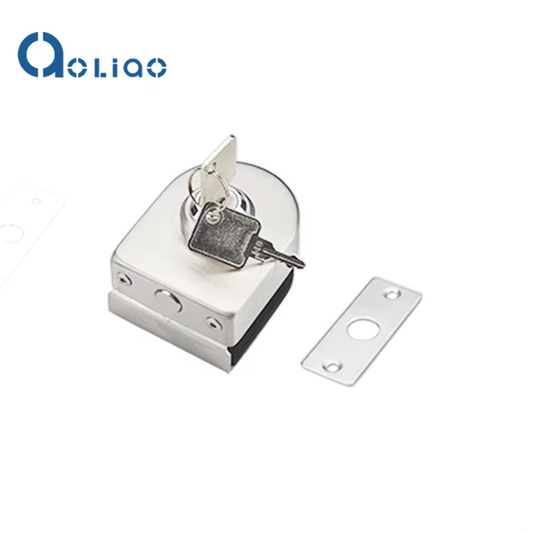 2025 Chinese Manufacture Glass Door Hardware Frameless Glass Key Door Cylinder Lock Sliding Door Lock - Oray Hardware