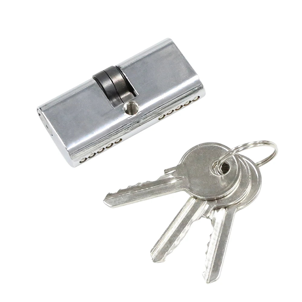 Anti-Theft Euro Brass Cylinder Lock Double Open Key/Key Door Cylinder