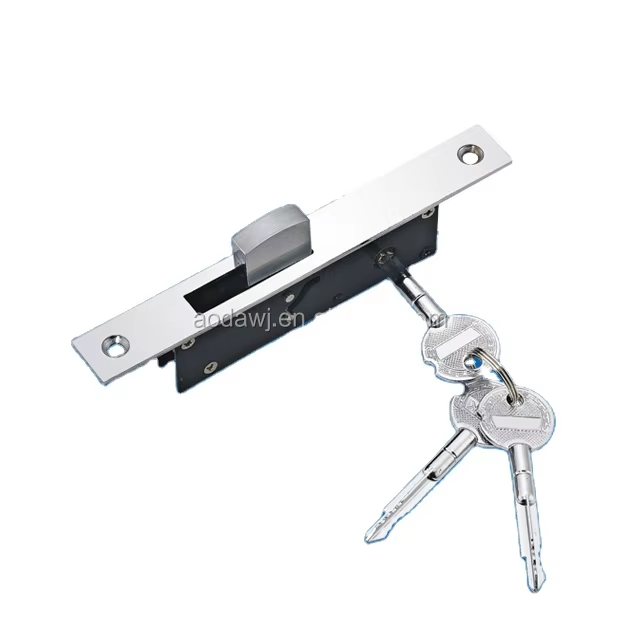 Hot Sale European Hotel Glass Door Lock with 3 Keys Zinc Alloy Aluminum Mortise Door Premium Quality - Oray Hardware