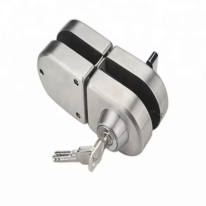 Chinese Factory 304 Stainless Steel Sliding Office Gate Portable Glass Door Lock - Oray Hardware