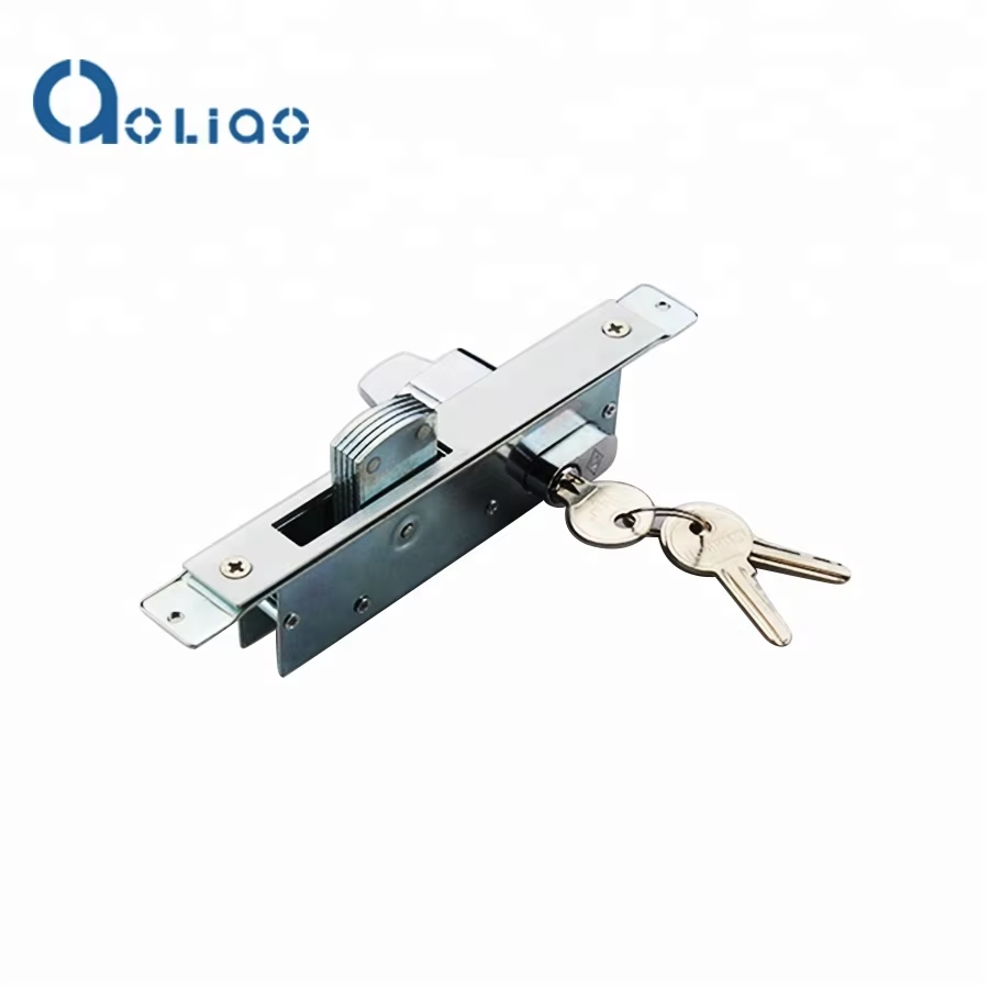 Hot Sale European Hotel Glass Door Lock with 3 Keys Zinc Alloy Aluminum Mortise Door Premium Quality - Oray Hardware