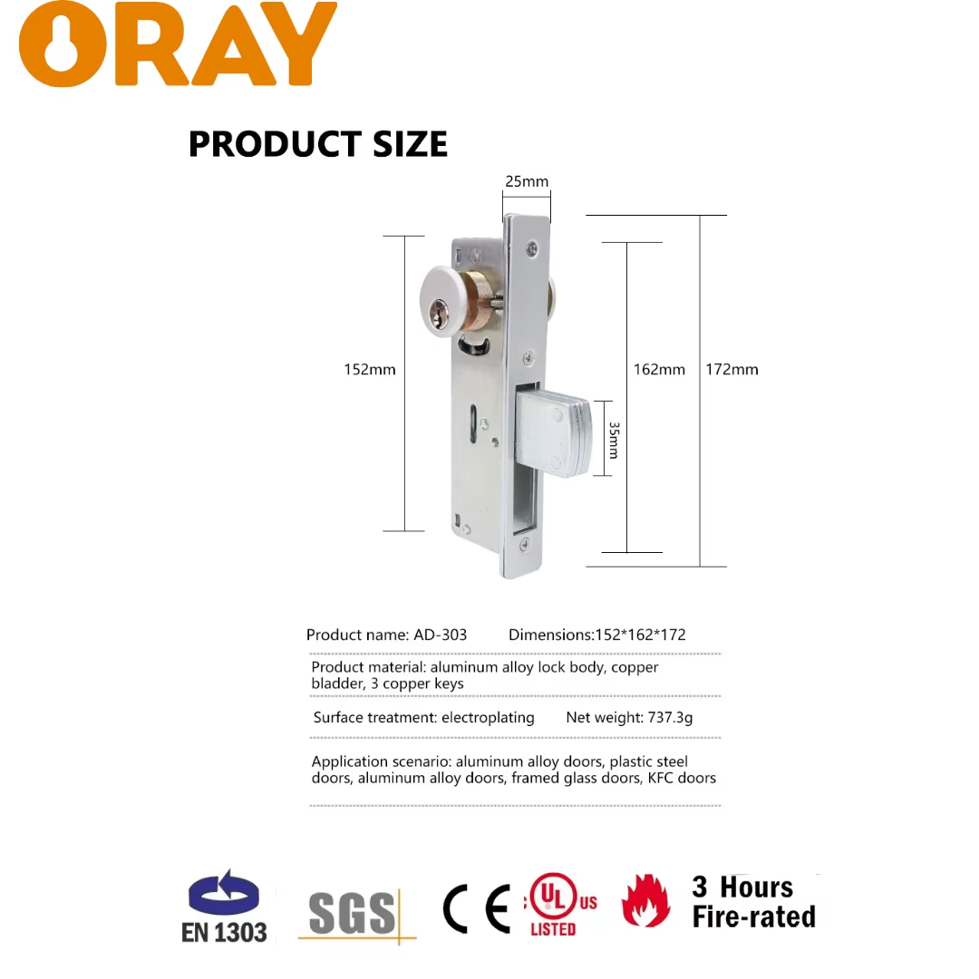 Manufacturer Euro 70mm 120mm Set Cabinet Multi Master Parts Stainless Steel 304 Door Anti-Theft Security Lock Cylinders With Key - Oray Hardware