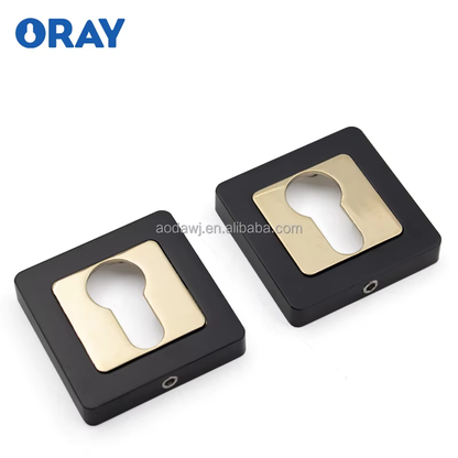 Wooden Door Lock and Black Diamond Gold  Colored Handle High Quality Zinc Alloy K5-Z81 - Oray Hardware