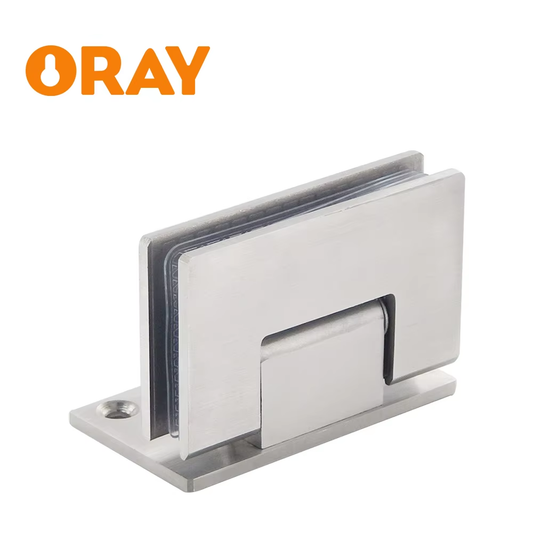 90-degree square Corner of Glass to Wall, Used for Chrome-framed Glass Door Hinge Type Shower Screen Panel - Oray Hardware