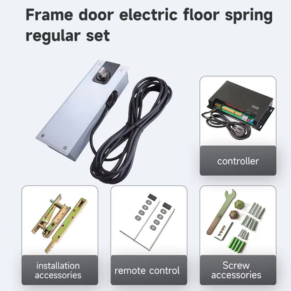 Swing Door Opener for Glass Door Automatic Electric Floor Spring - Oray Hardware