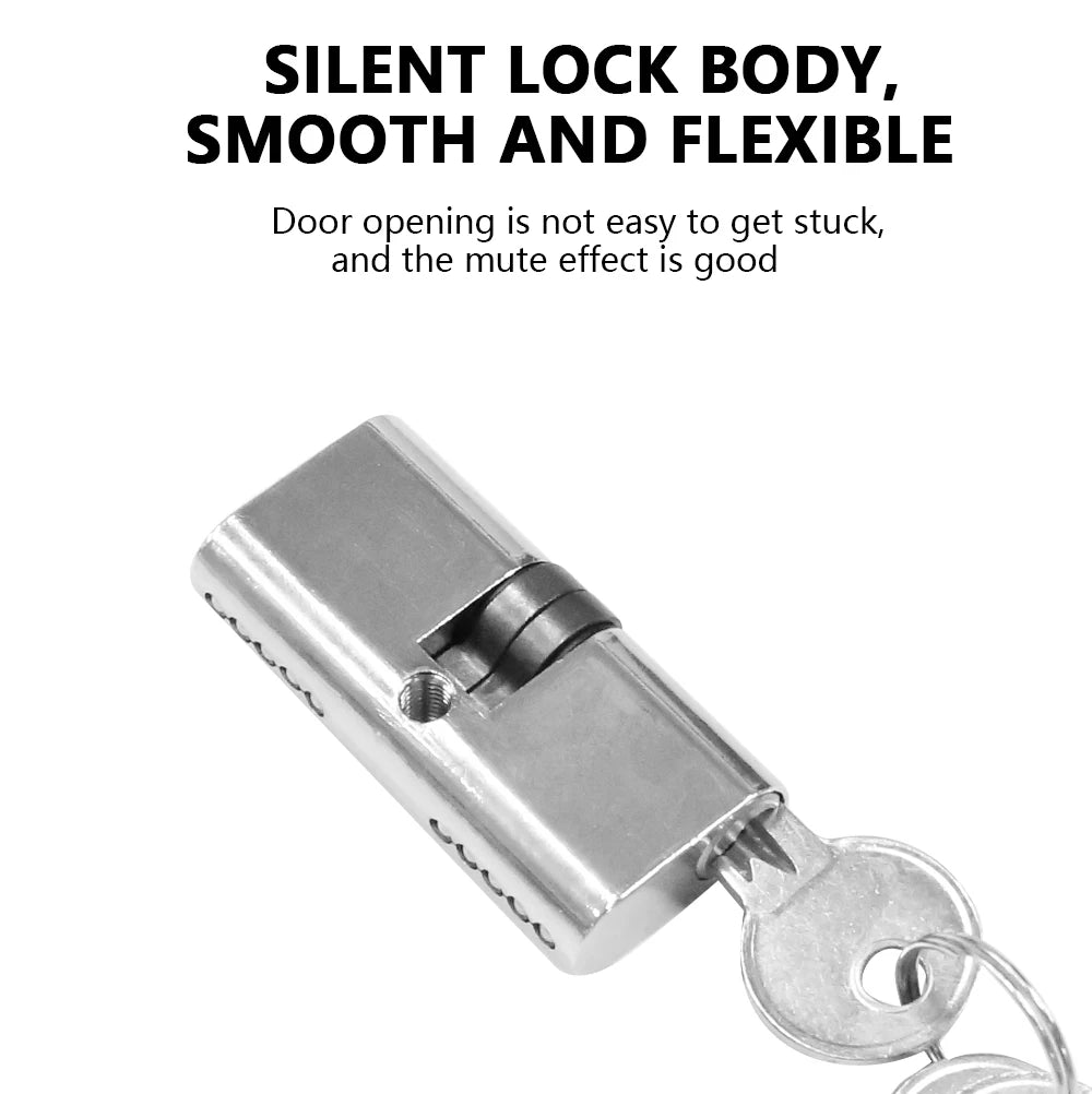 Anti-Theft Euro Brass Cylinder Lock Double Open Key/Key Door Cylinder