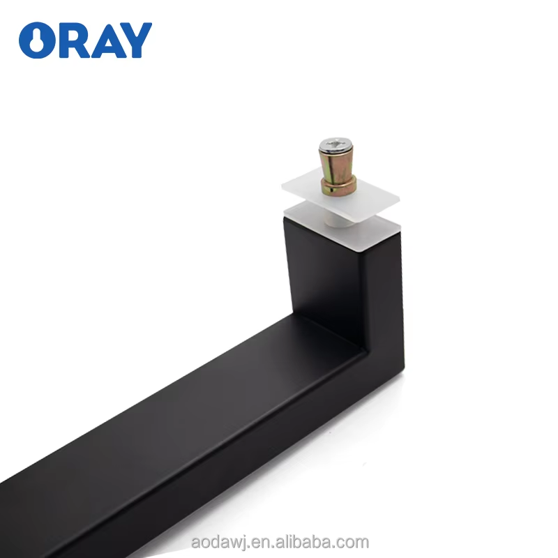 Stainless Steel Black Double Side Back to Back Shower Sliding Glass Door Handle - Oray Hardware