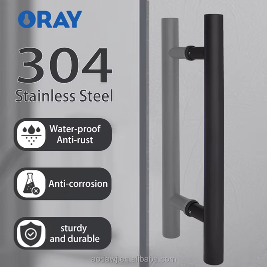 OEM Factory Stainless Steel Thickening Hands for Modern Glass Door Fittings for Hotel Use - Oray Hardware