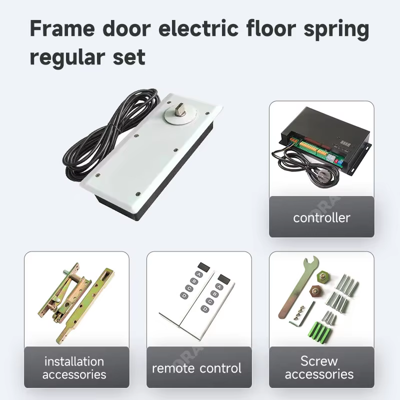 Underground Waterproof Automatic Swing Door 180 Degree Two-Ways Opener Operator Floor Spring Door Closer - Oray Hardware