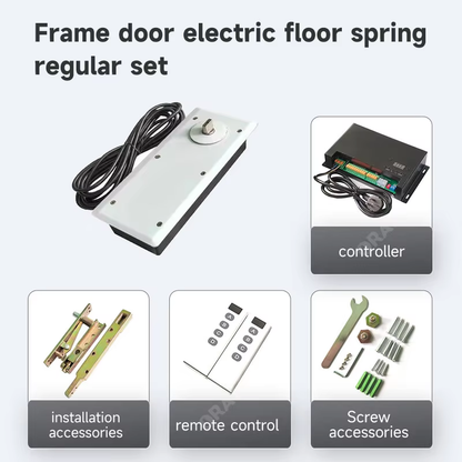Underground Waterproof Automatic Swing Door 180 Degree Two-Ways Opener Operator Floor Spring Door Closer - Oray Hardware