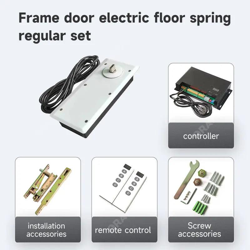 Waterproof Automatic Swing Door Opener - 180 Degree Two-Ways Operator - Floor Spring Door Closer for Underground Use - DoorLockMaster