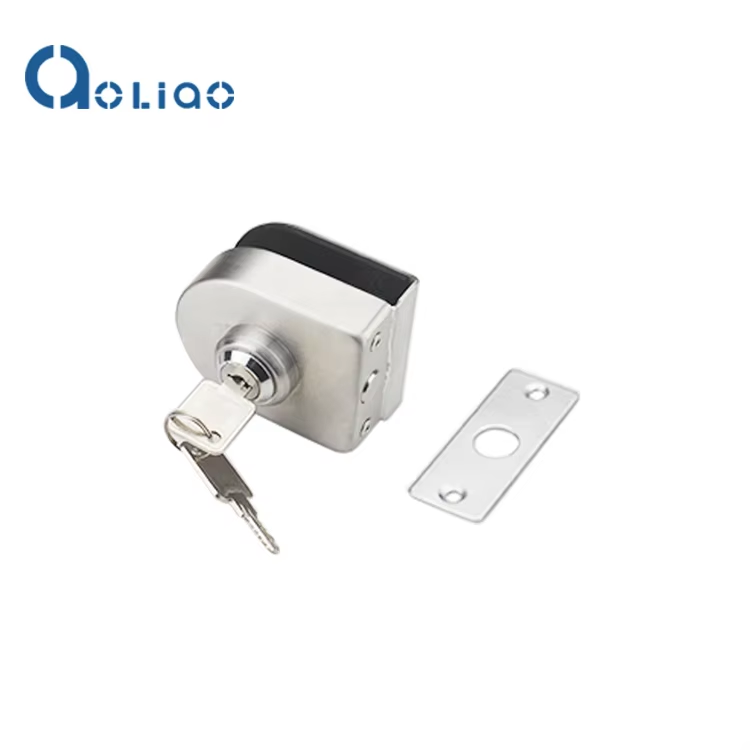 2025 Chinese Manufacture Glass Door Hardware Frameless Glass Key Door Cylinder Lock Sliding Door Lock - Oray Hardware