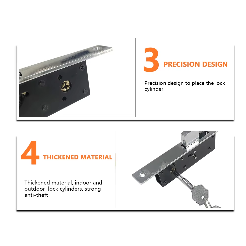 Italian Cerradura De Puerta De Aluminio OriginaL 90 120mm Mini Cylinder One Side Ss304 Mortise Deadbolt Union Door Locks - Oray Hardware